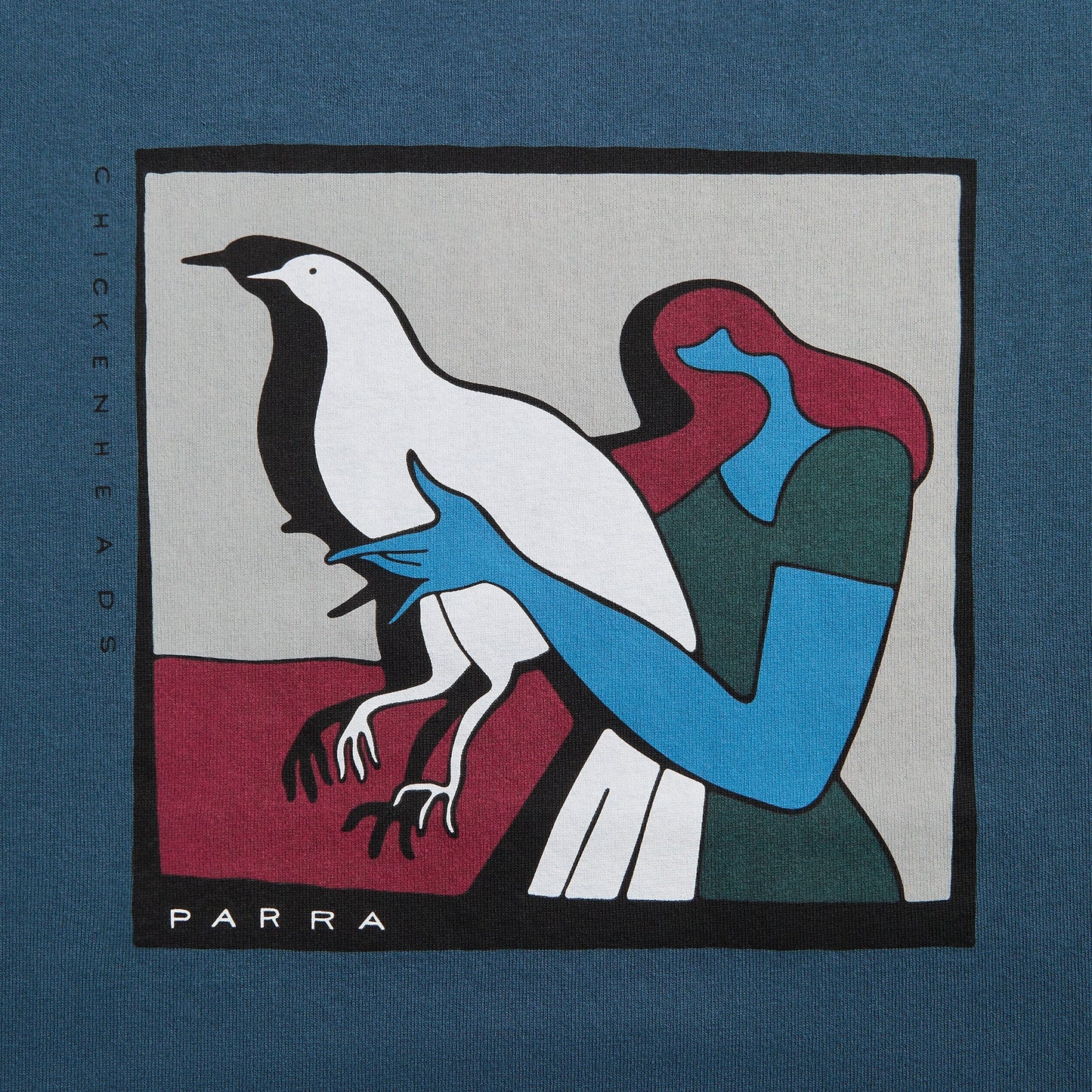 Men Kith by Parra Look At It Tee - Navy