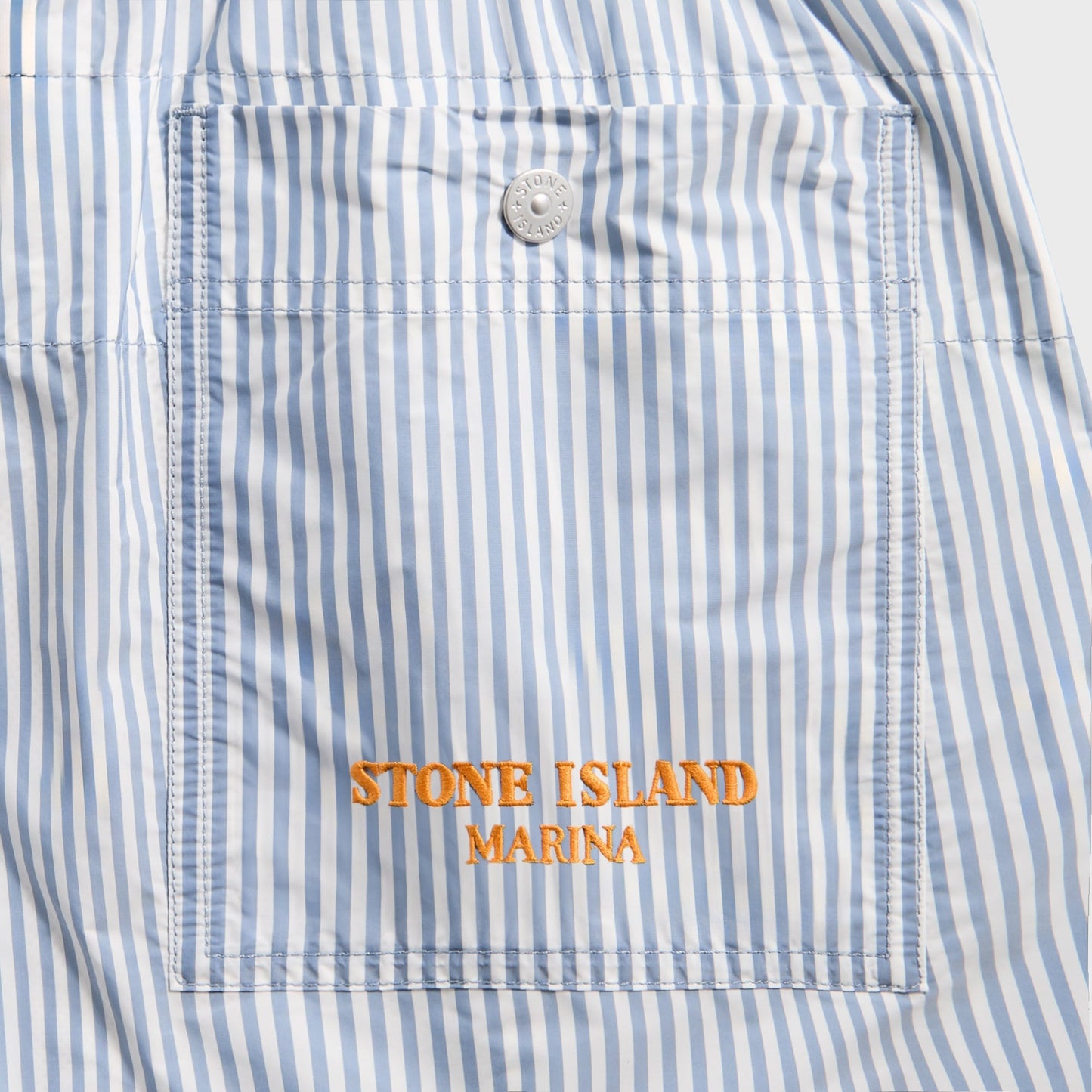 Men Kith Stone Island Marina Short - Blue Marine