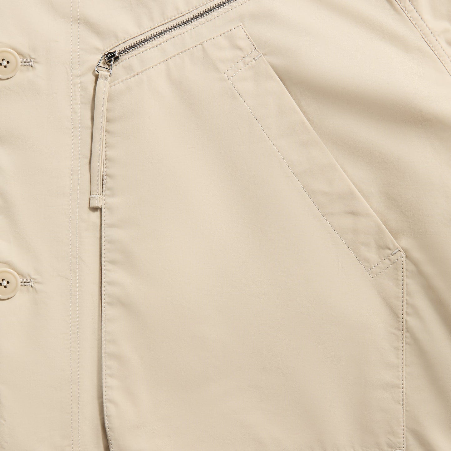 Men Kith Lemaire Parachute Blouson - Stone Beige