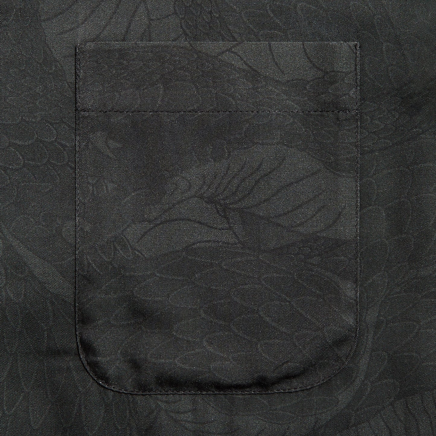 Men Kith Maharishi 1480 Snakeskin Summer Shirt - Subdued Night