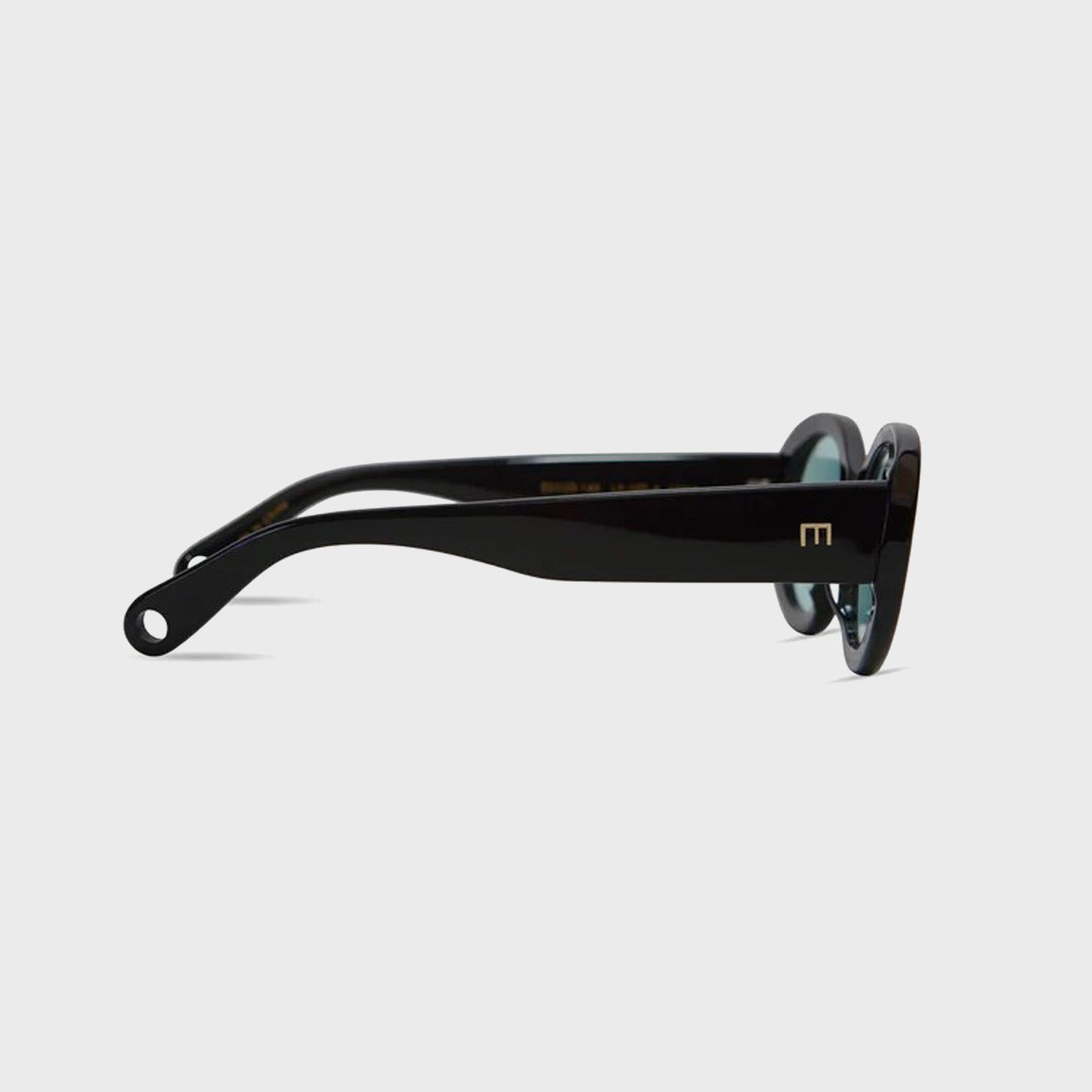 Women Kith Elisa Johnson Lyna - Gloss Black / Teal Lens