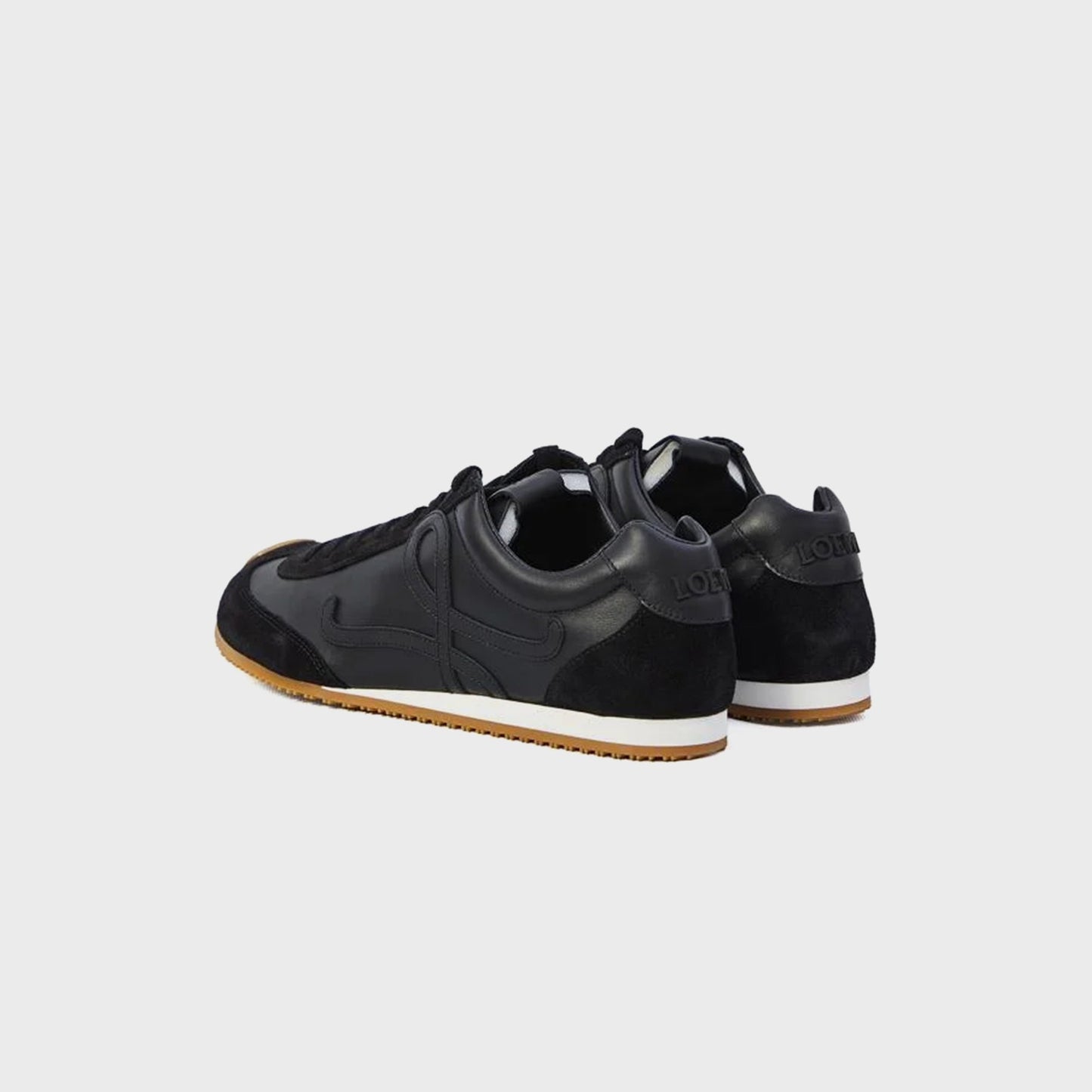 Men Kith Loewe Ballet Runner 2.0 - Leather Black