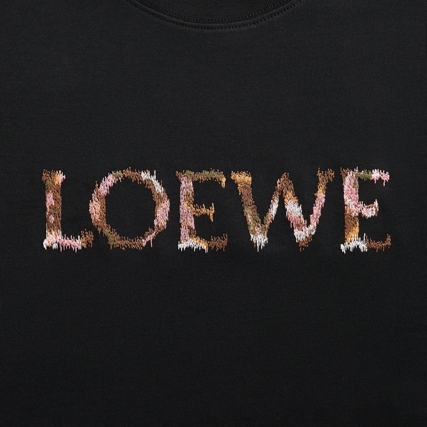 Men Kith Loewe Relaxed Fit Tee - Black