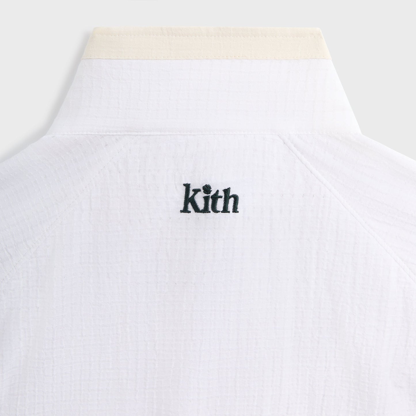 Men Kith Kith for Wilson Dobby Track Jacket - White