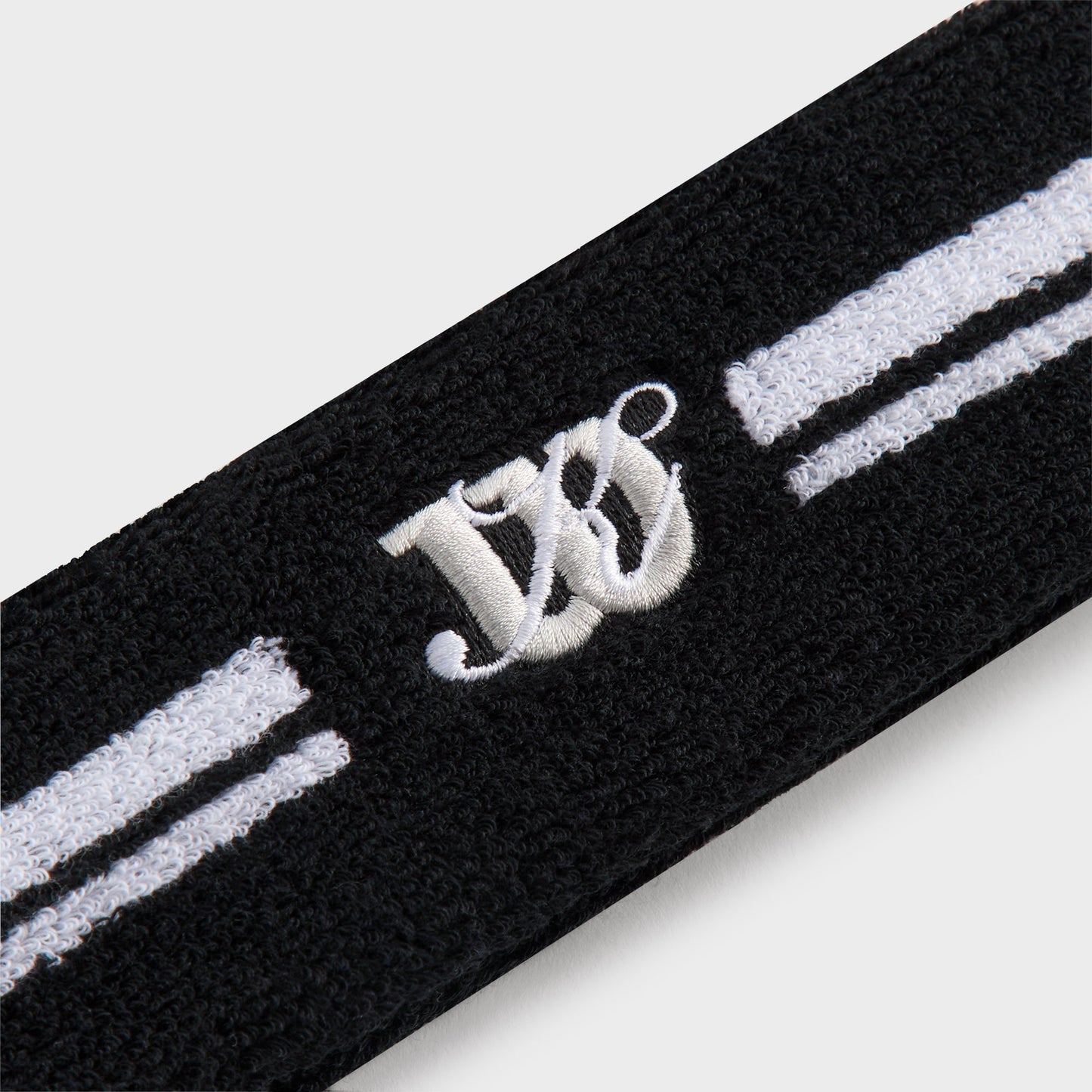Women Kith Kith for Wilson Terry Stripe Headband - Black