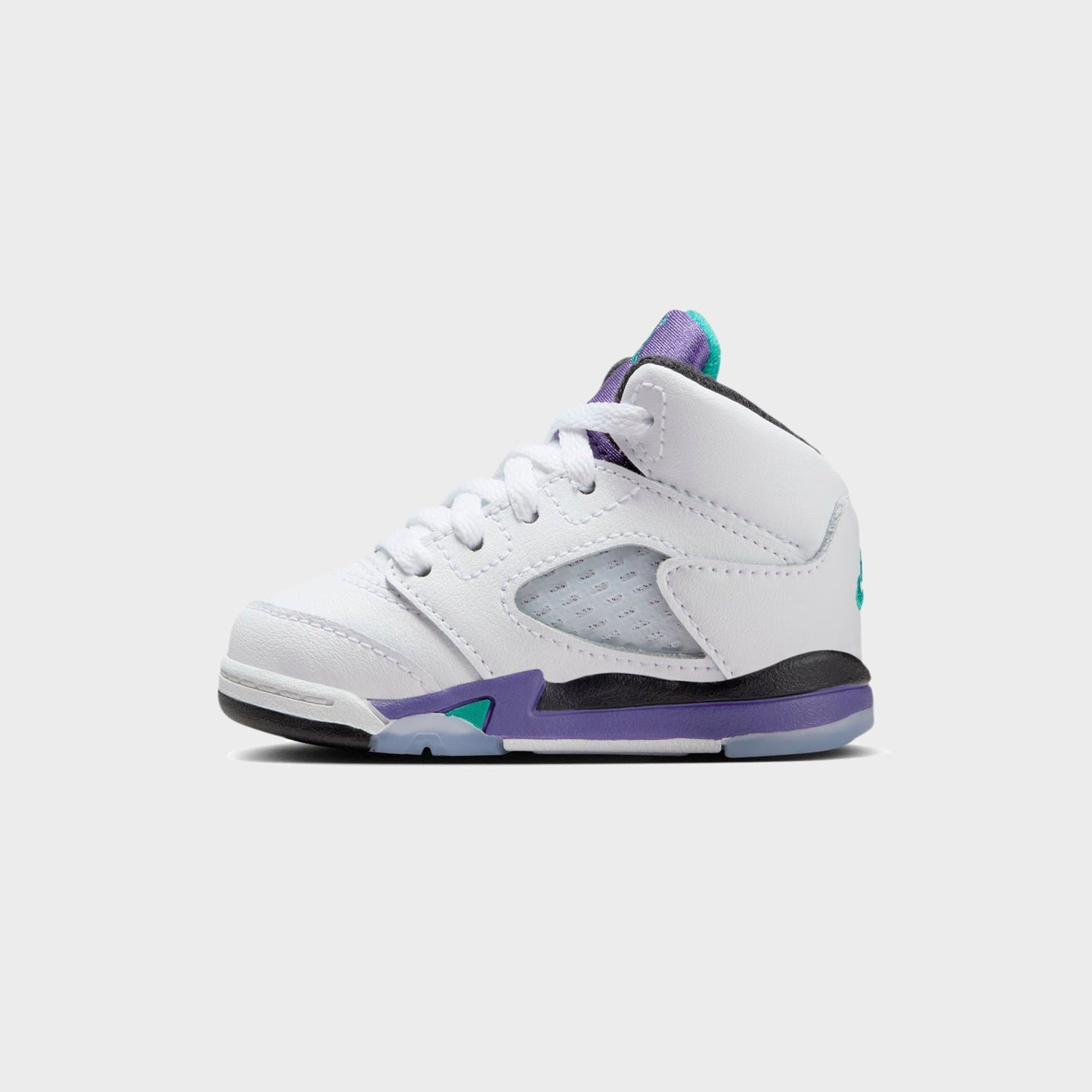 Kids Kith Jordan TD Air Jordan 5 - Black / New Emerald / Grape Ice