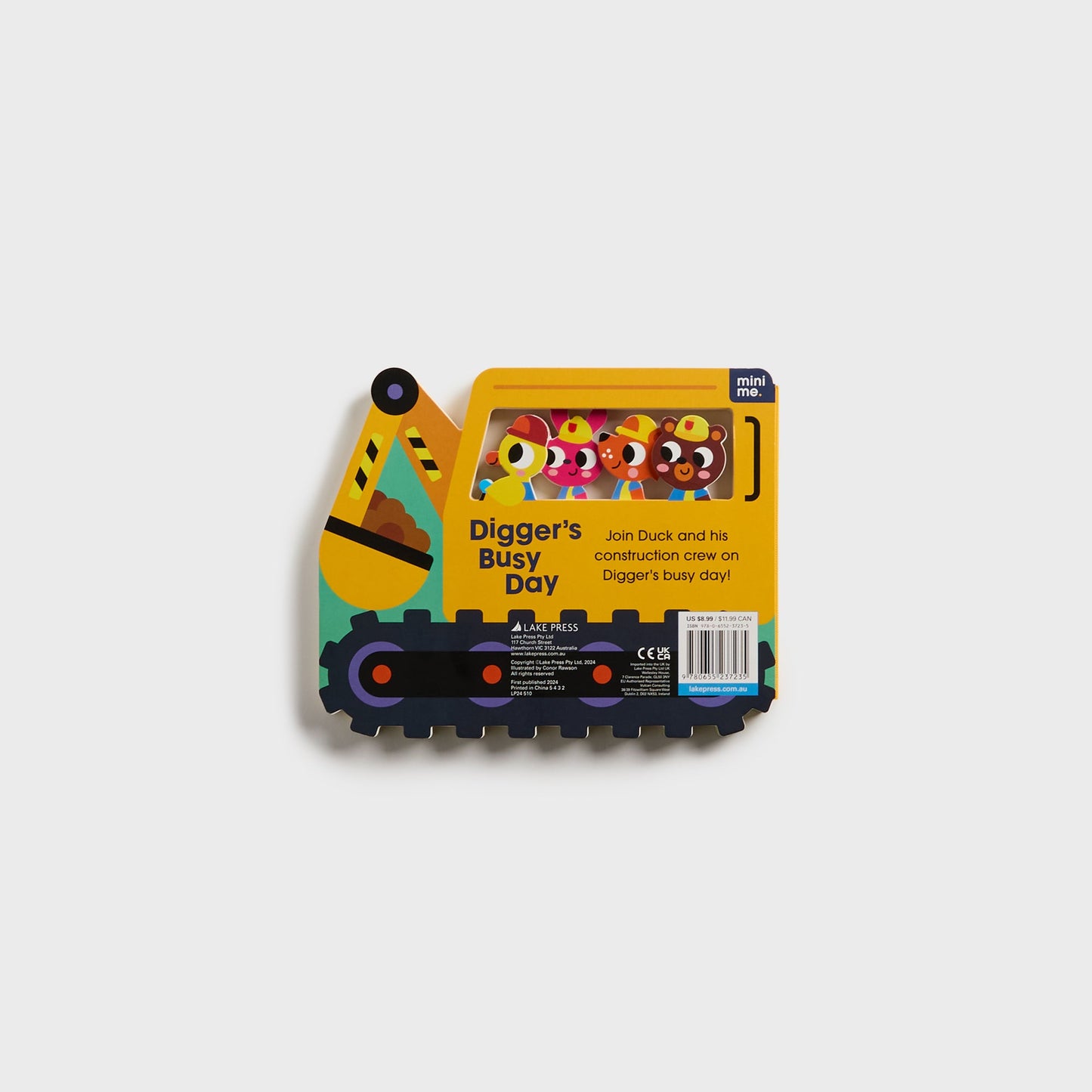 Men|Kids Kith Simon & Schuster Digger`s Busy Day Shaped Board Book