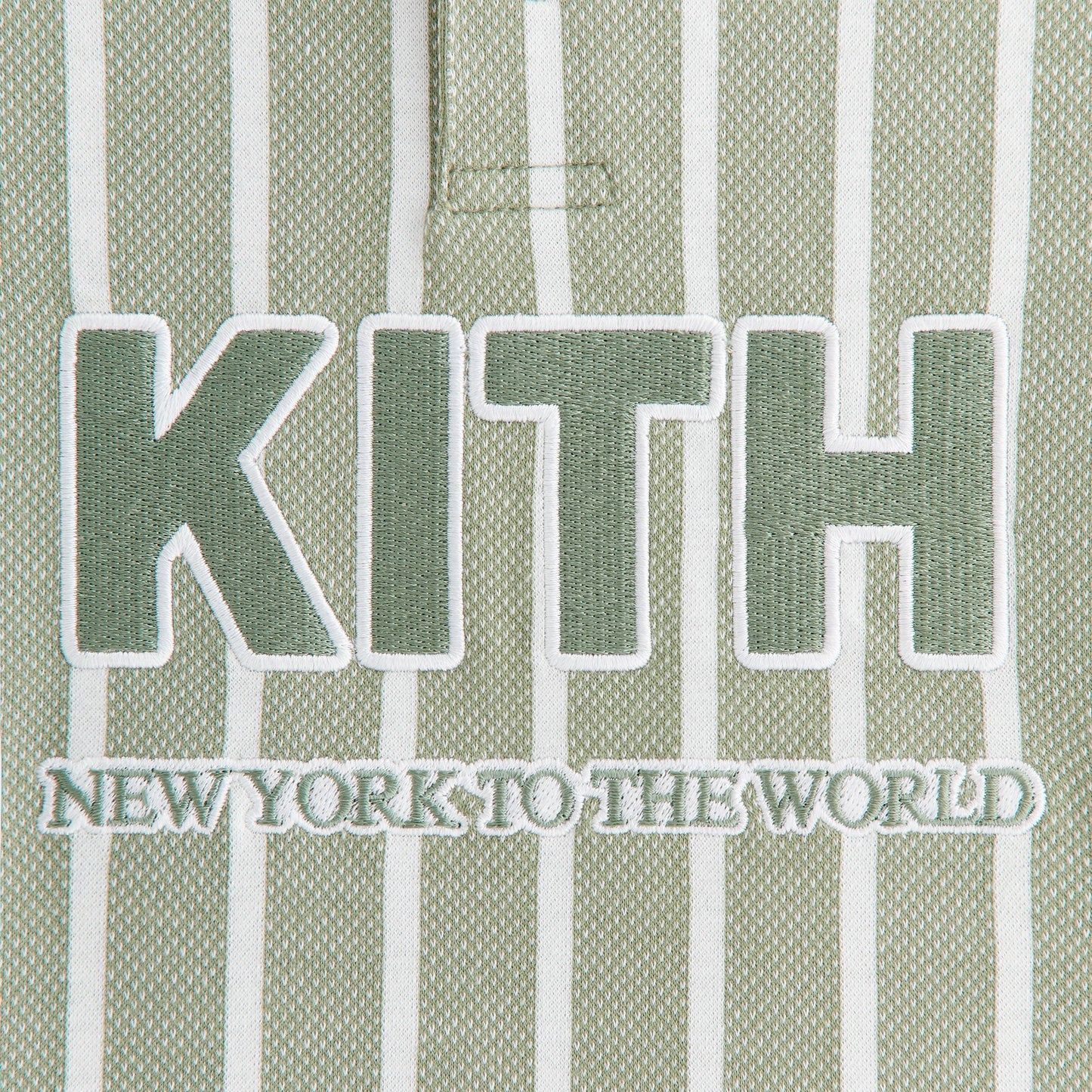 Kids Kith Kith Kids Birdseye Pearson Henley Pullover - Spear