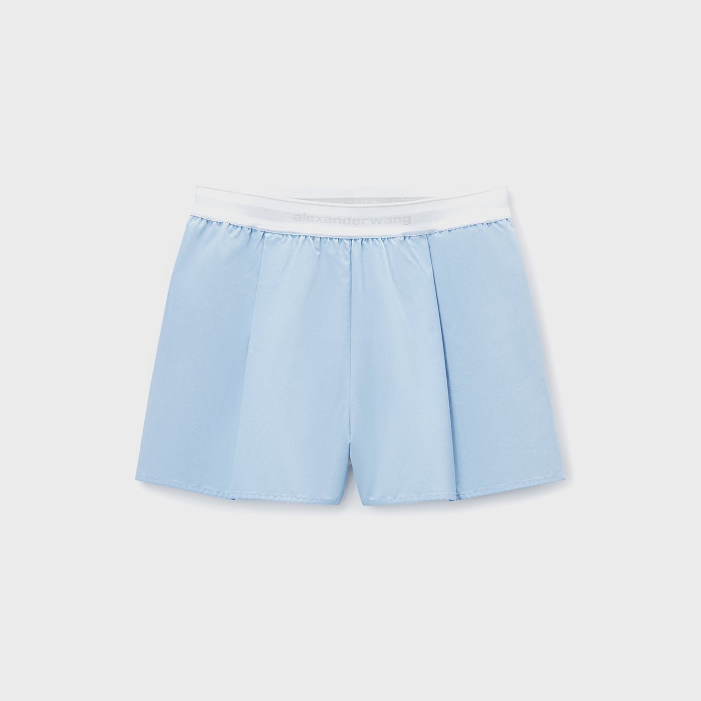 Women Kith Alexander Wang Short with Logo Elastic - Oxford Blue