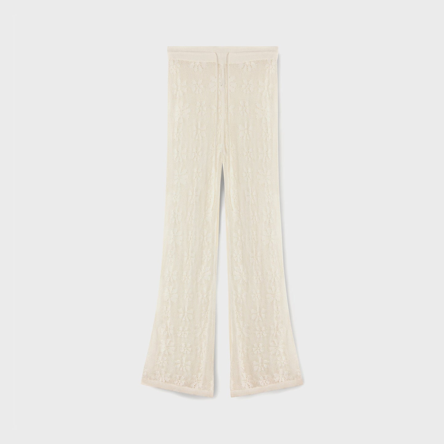 Women Kith Asta Resort Delilah Crochet Pant - Salt