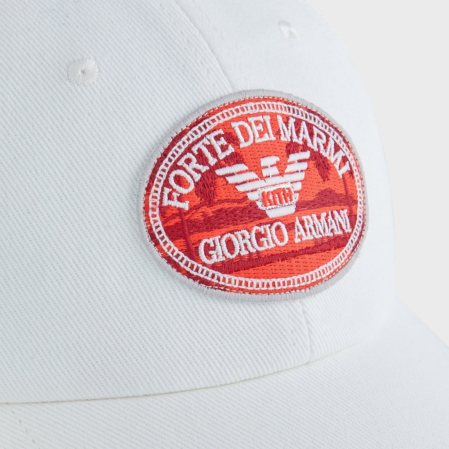 Men Kith Giorgio Armani & Kith Forte dei Marmi Classic Cap - White