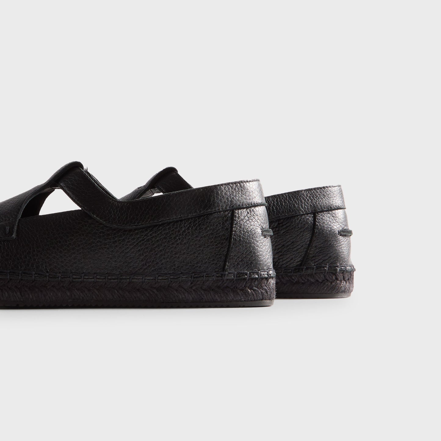 Men Kith Giorgio Armani & Kith Espadrilla - Deer Black