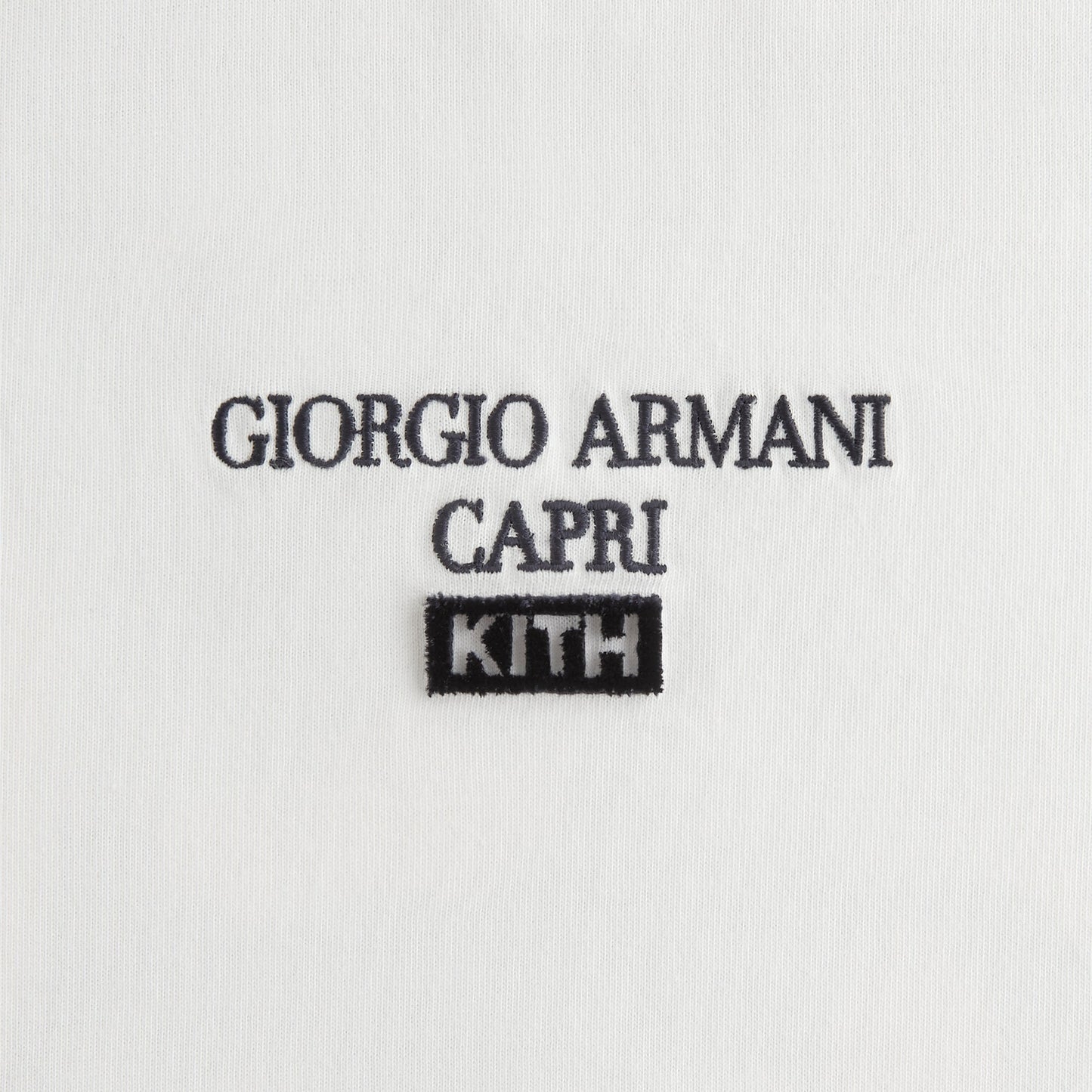 Women Kith Giorgio Armani & Kith Women Capri Mulberry Tee - Wihte