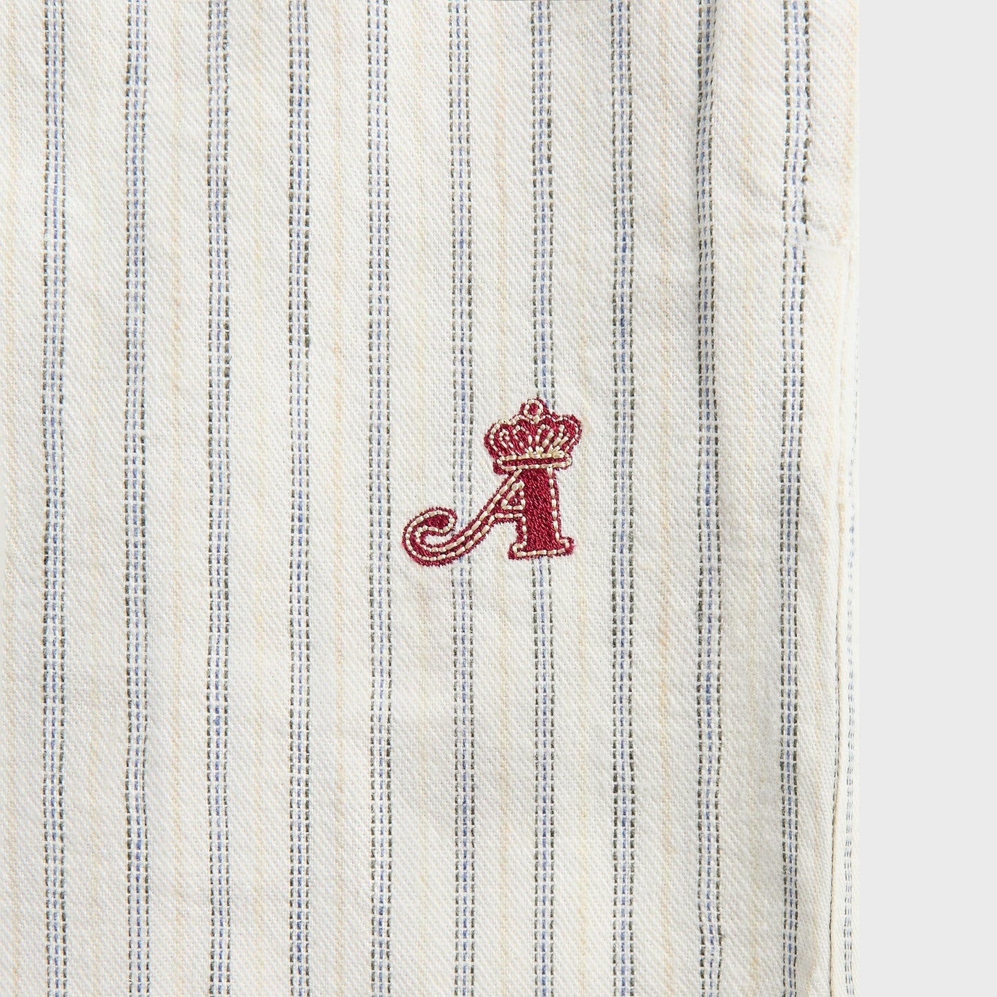 Men Kith Awake NY Striped Shorts - Ivory