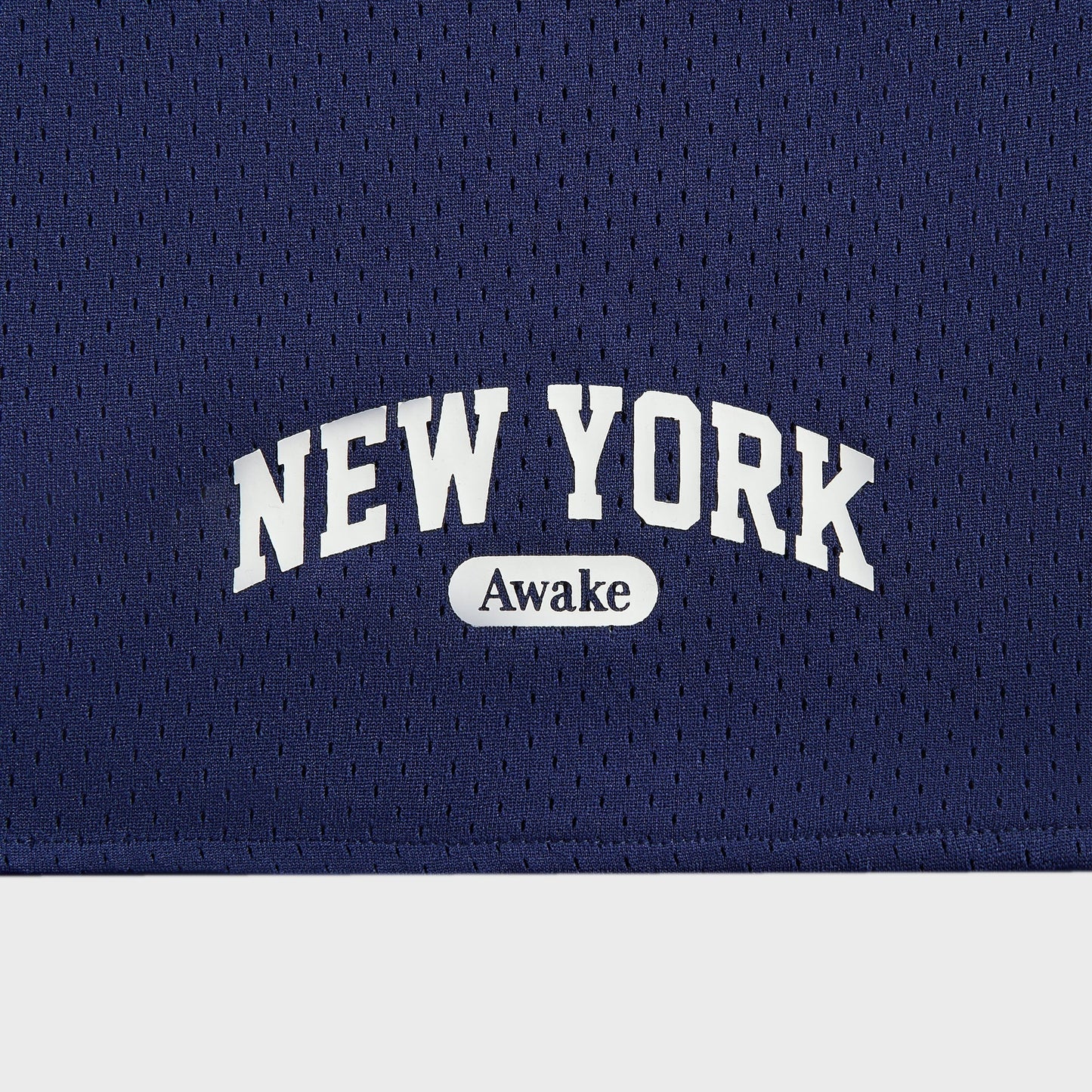 Men Kith Awake NY Archway Basketball Shorts - Navy