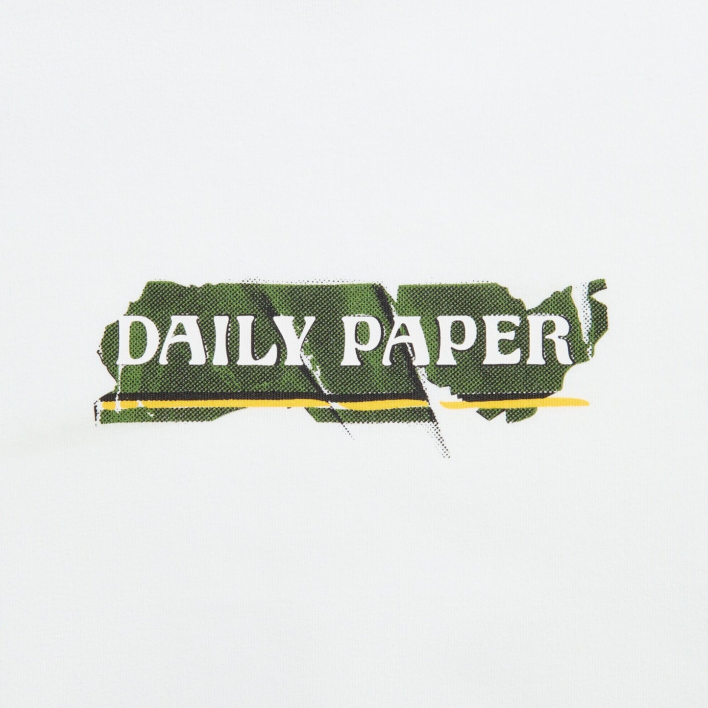 Men Kith Daily Paper Sticker Tee - White