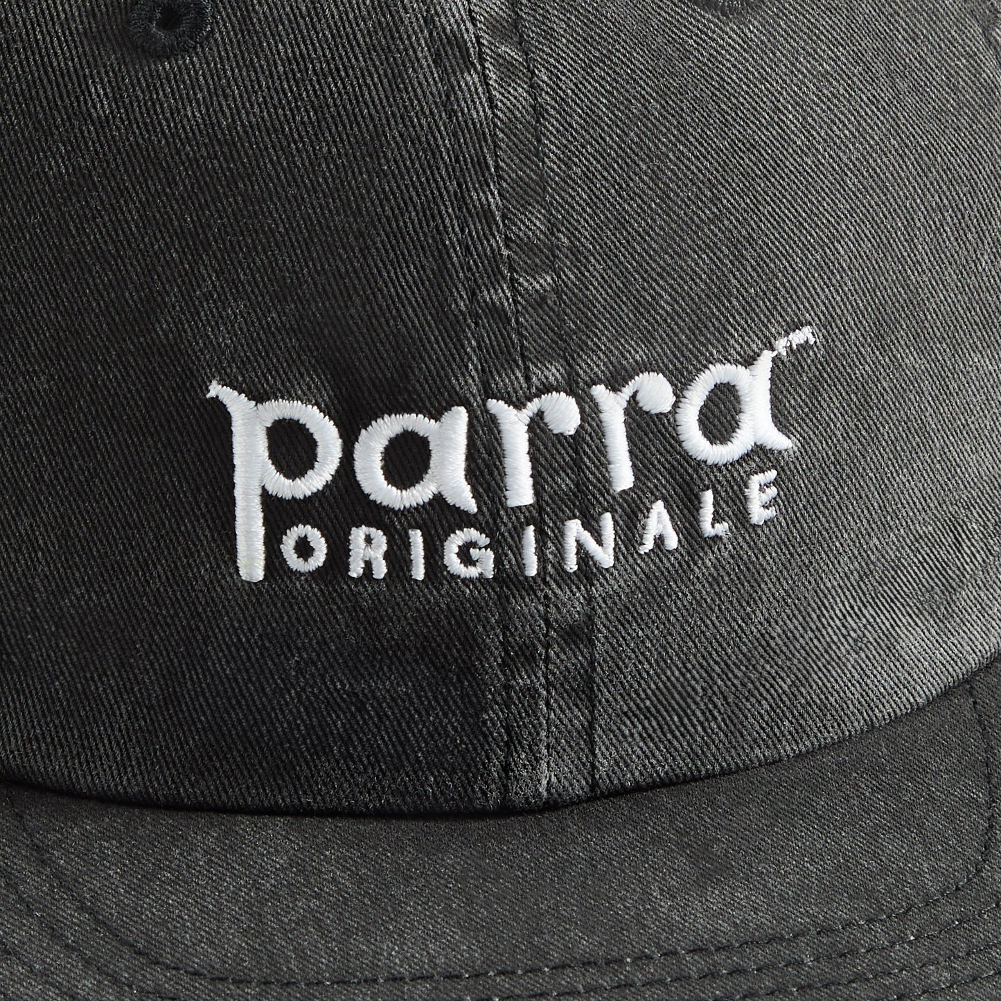 Men Kith by Parra Originale 6 Panel Cap - Black