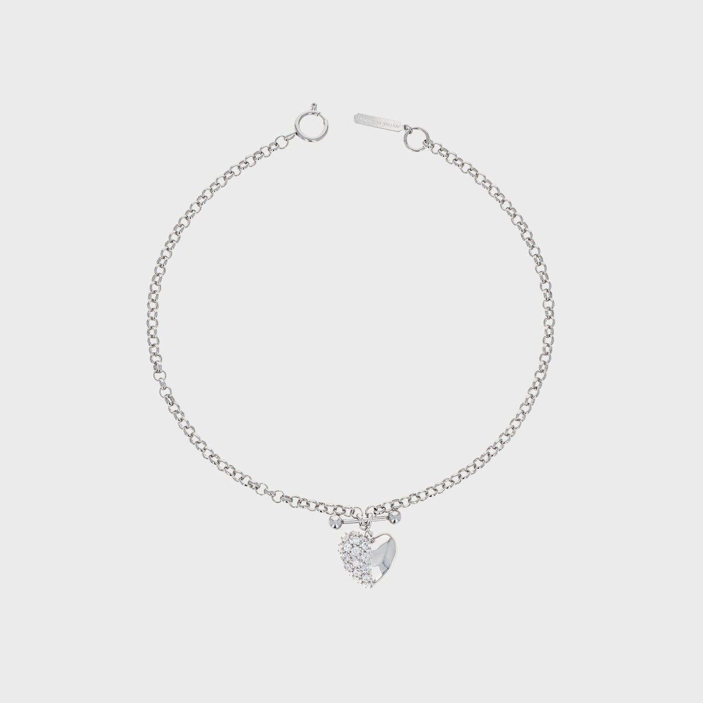 Women Kith Justine Clenquet Siam Necklace - Palladium