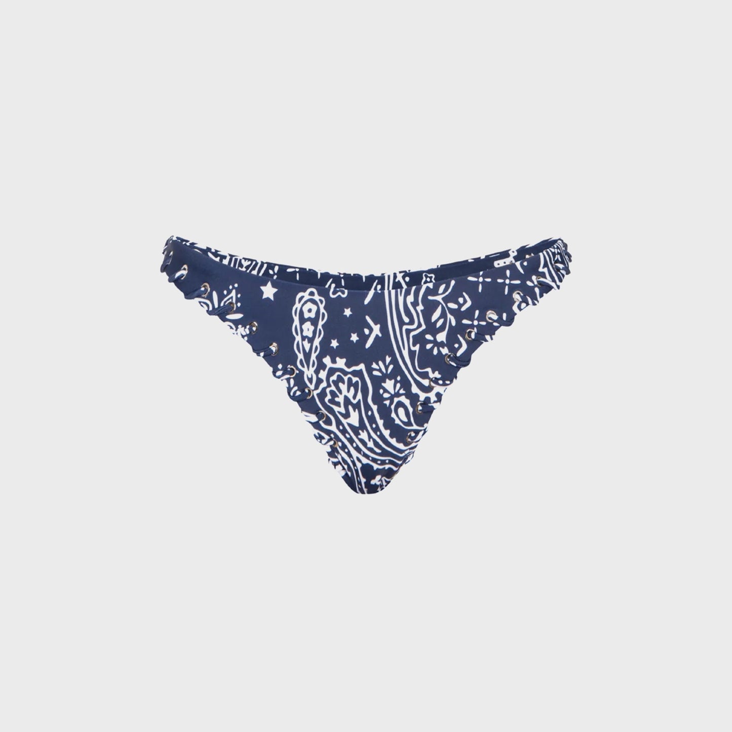 Women Kith Miaou Rio Bikini Bottom - Bandana Navy