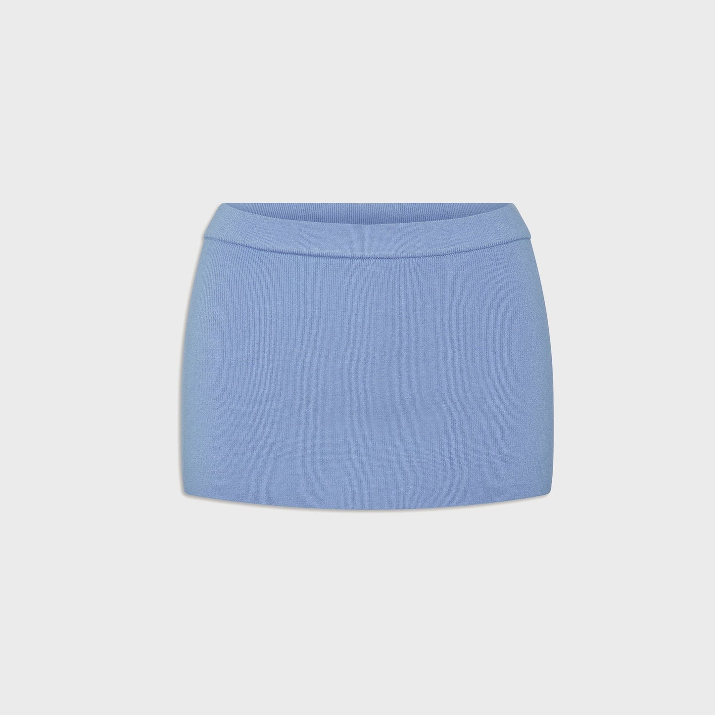 Women Kith Frankies Bikinis Marialla Cloud Knit Skort - Heaven Blue