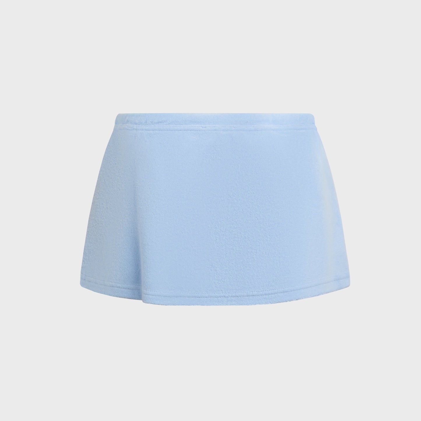 Women Kith Dani Terry Mini Skort - Powder Blue
