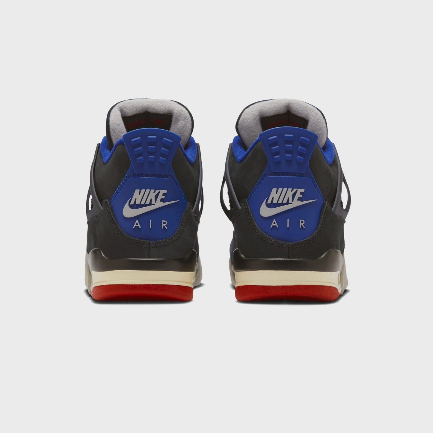 Kids Kith Jordan TD Air Jordan 4 Retro OG Rare Air - Black / Fire Red / Deep Roy