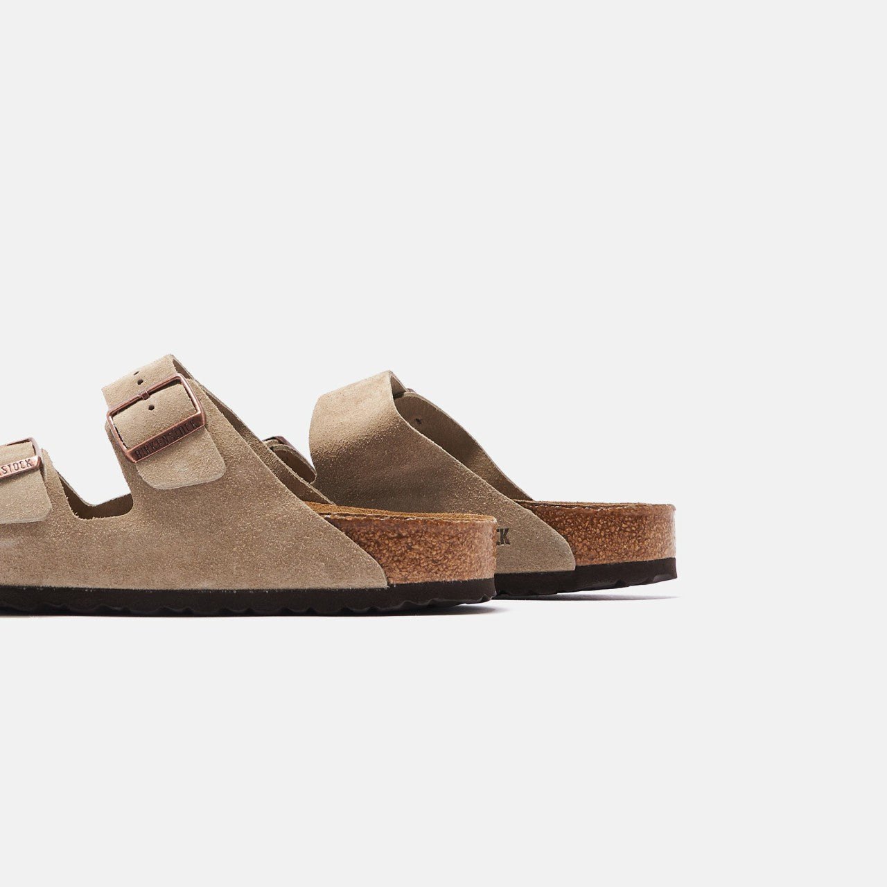 Men Kith Birkenstock Arizona Soft Footbed Suede - Taupe