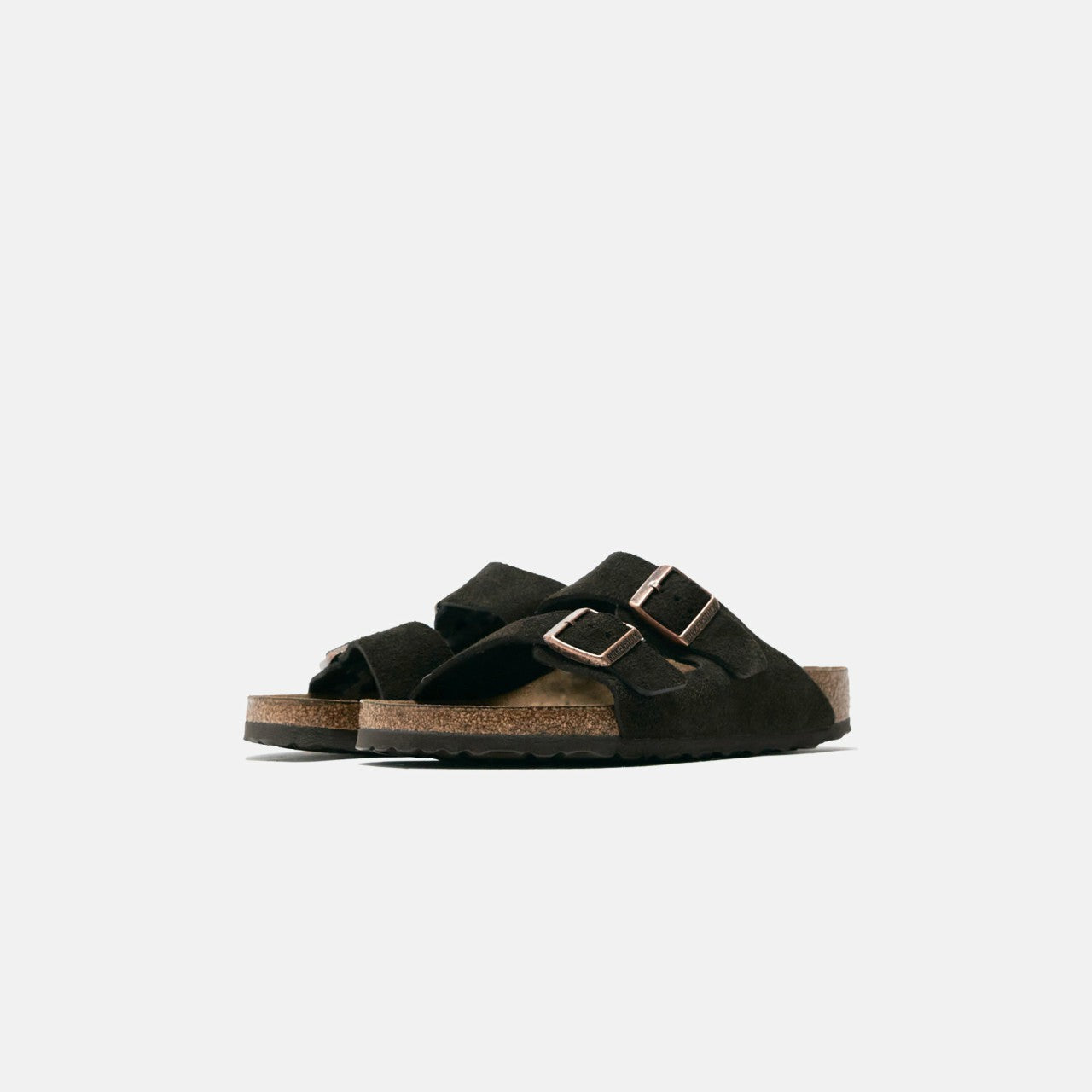Men Kith Birkenstock Arizona Soft Footbed - Mocha Suede
