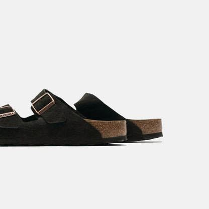 Men Kith Birkenstock Arizona Soft Footbed - Mocha Suede