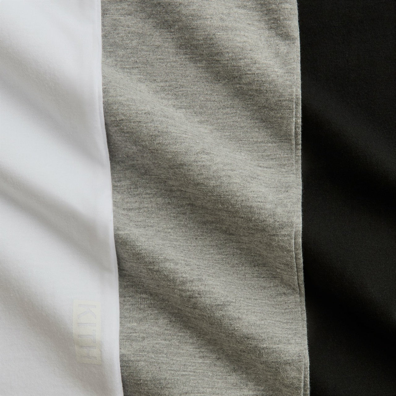 Men Kith Kith 3-Pack Undershirt - White / Heather Grey / Black
