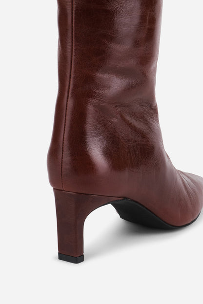 Intentionally Blank SEVILLE LEATHER KNEE HIGH BOOT