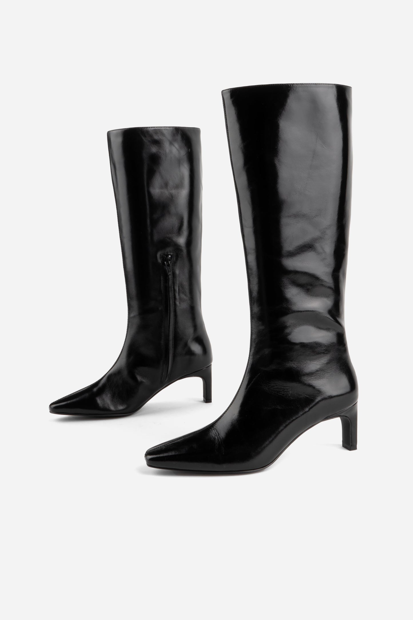 Intentionally Blank SEVILLE LEATHER KNEE HIGH BOOT