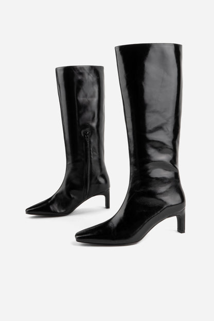 Intentionally Blank SEVILLE LEATHER KNEE HIGH BOOT
