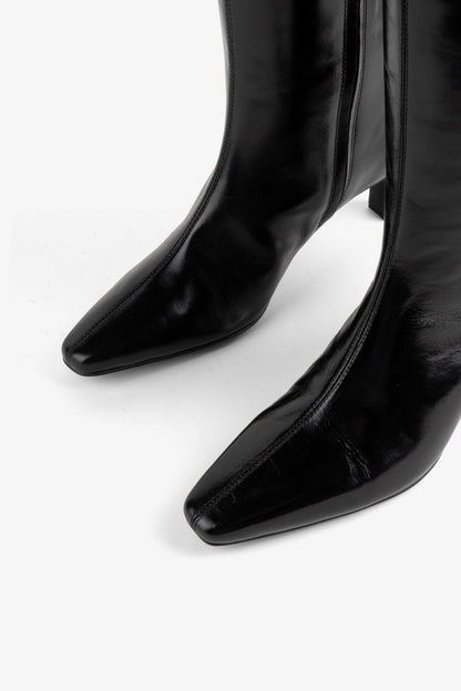 Intentionally Blank SEVILLE LEATHER KNEE HIGH BOOT