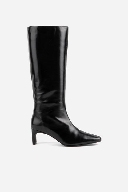 Intentionally Blank SEVILLE LEATHER KNEE HIGH BOOT