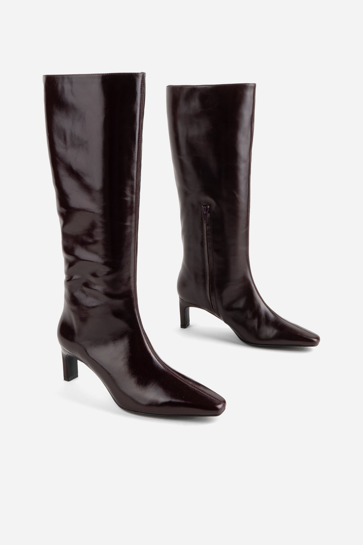 Intentionally Blank SEVILLE LEATHER KNEE HIGH BOOT