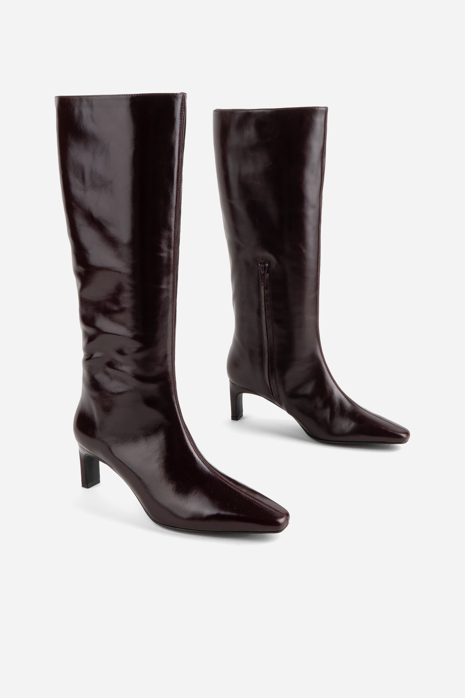 Intentionally Blank SEVILLE LEATHER KNEE HIGH BOOT