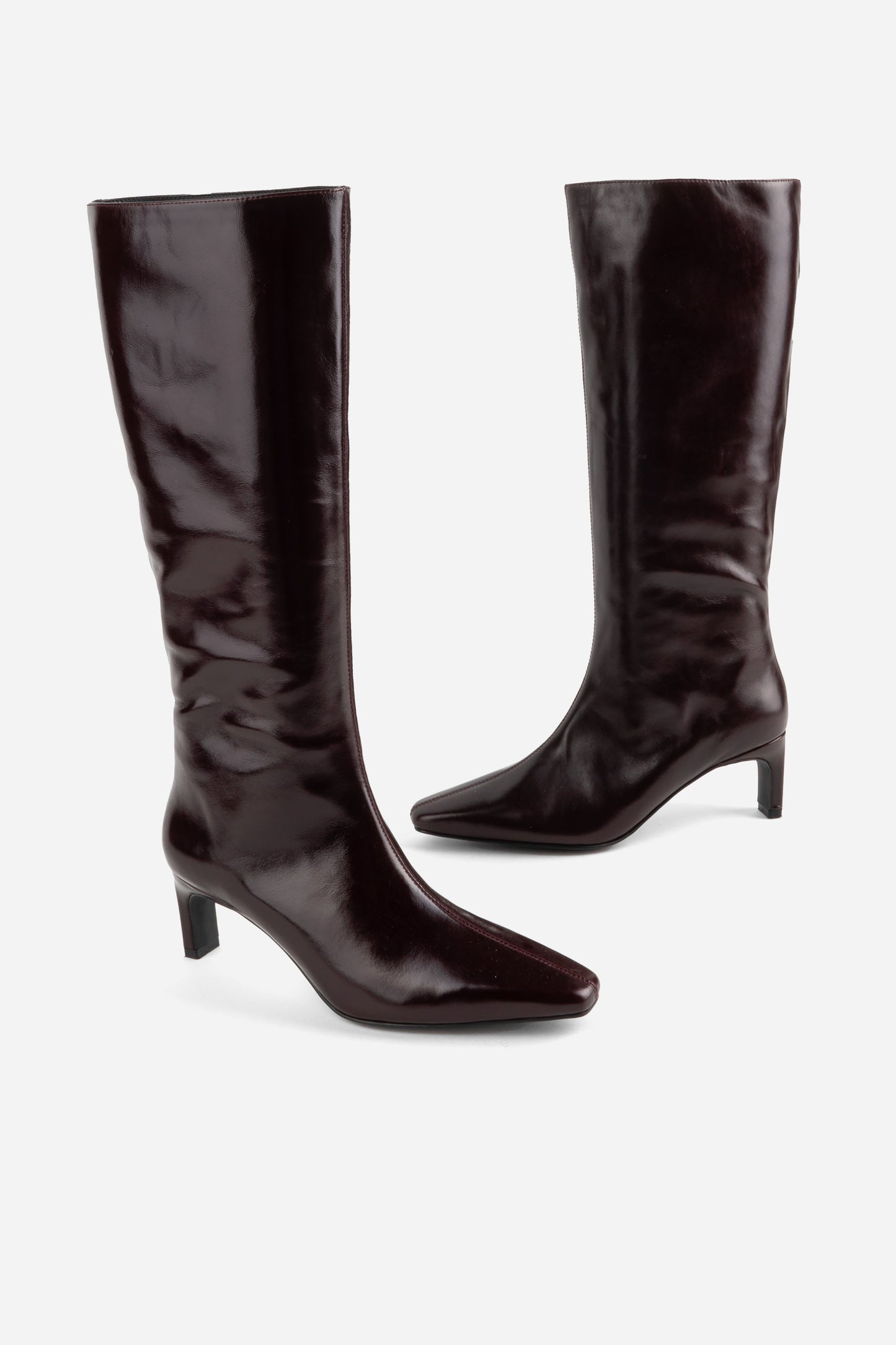 Intentionally Blank SEVILLE LEATHER KNEE HIGH BOOT