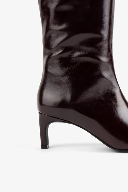 Intentionally Blank SEVILLE LEATHER KNEE HIGH BOOT