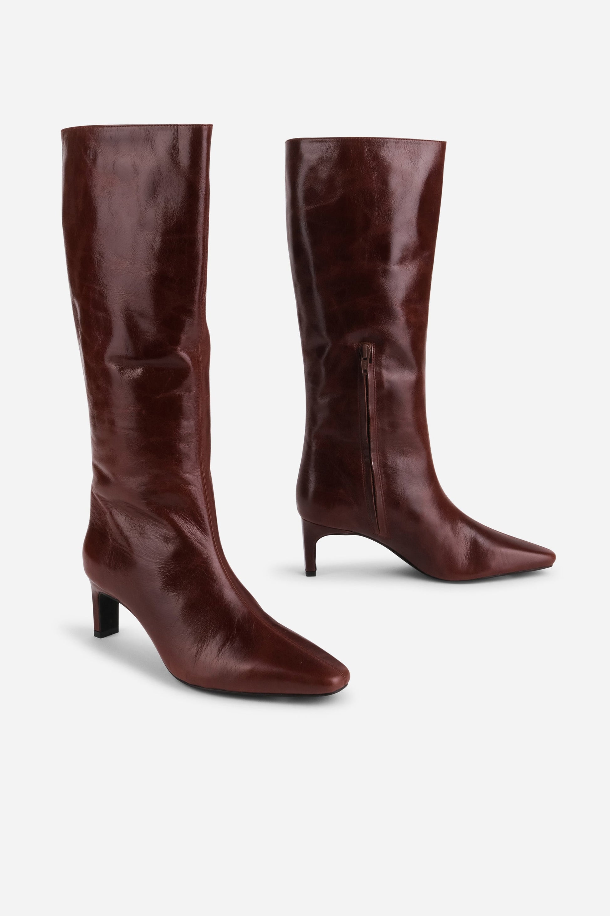 Intentionally Blank SEVILLE LEATHER KNEE HIGH BOOT
