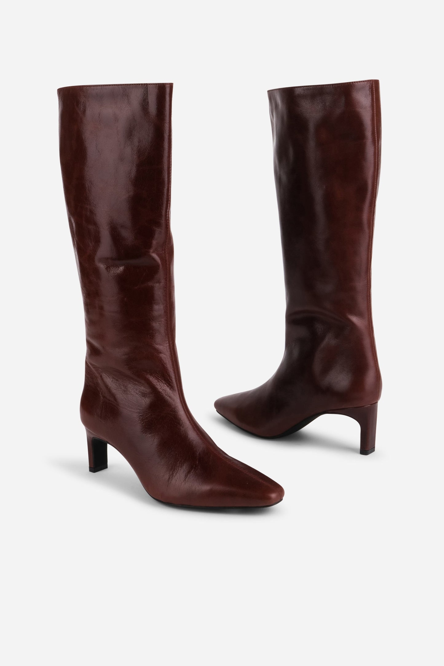 Intentionally Blank SEVILLE LEATHER KNEE HIGH BOOT