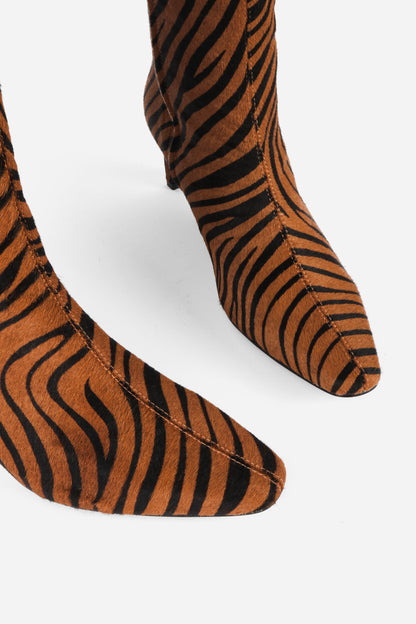 Intentionally Blank SEVILLE CALF HAIR KNEE HIGH BOOT