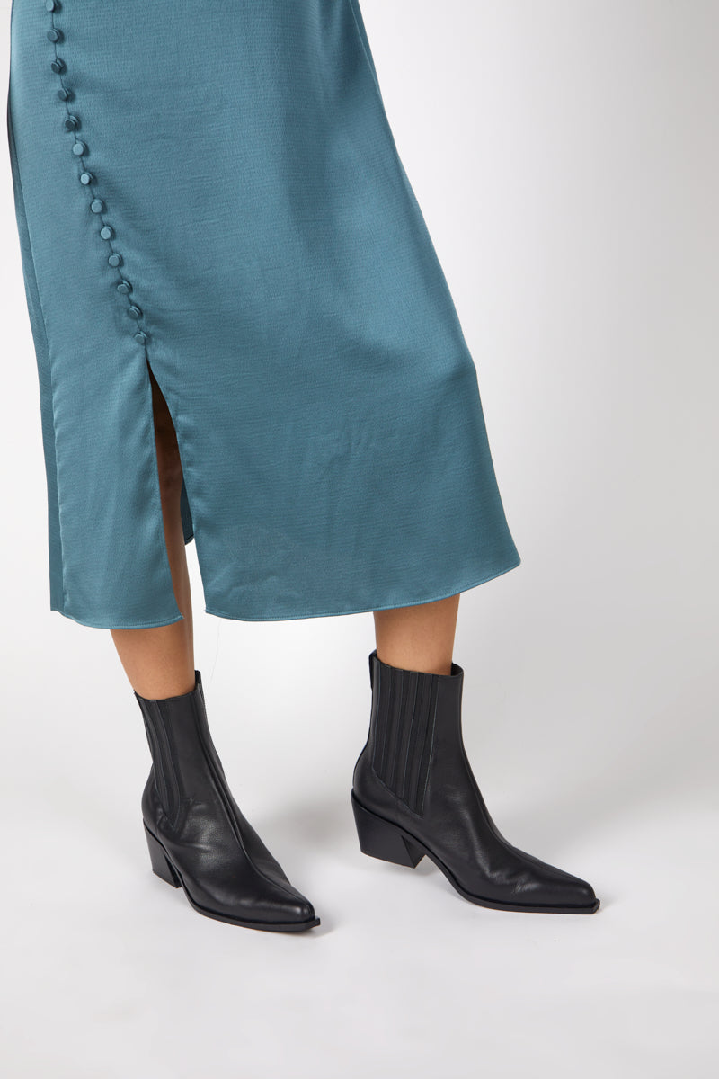 Intentionally Blank HILLARY LEATHER WESTERN BOOT