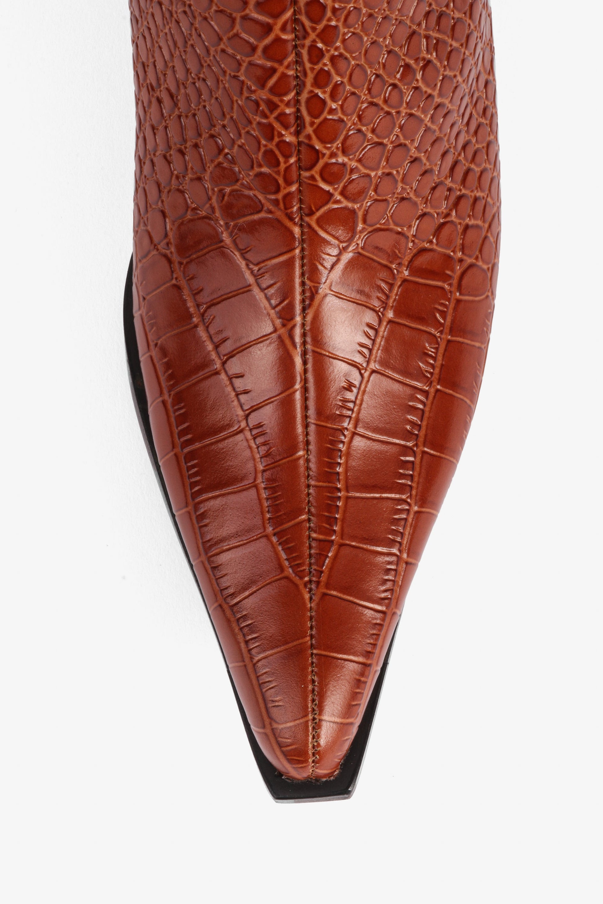 Intentionally Blank HILLARY CROC WESTERN BOOT