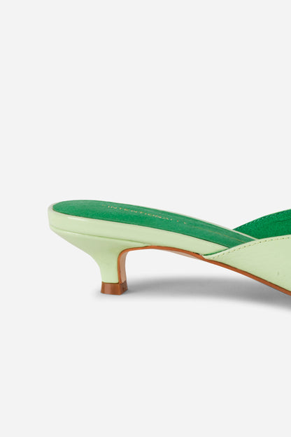 Intentionally Blank CEE KITTEN HEEL MULE