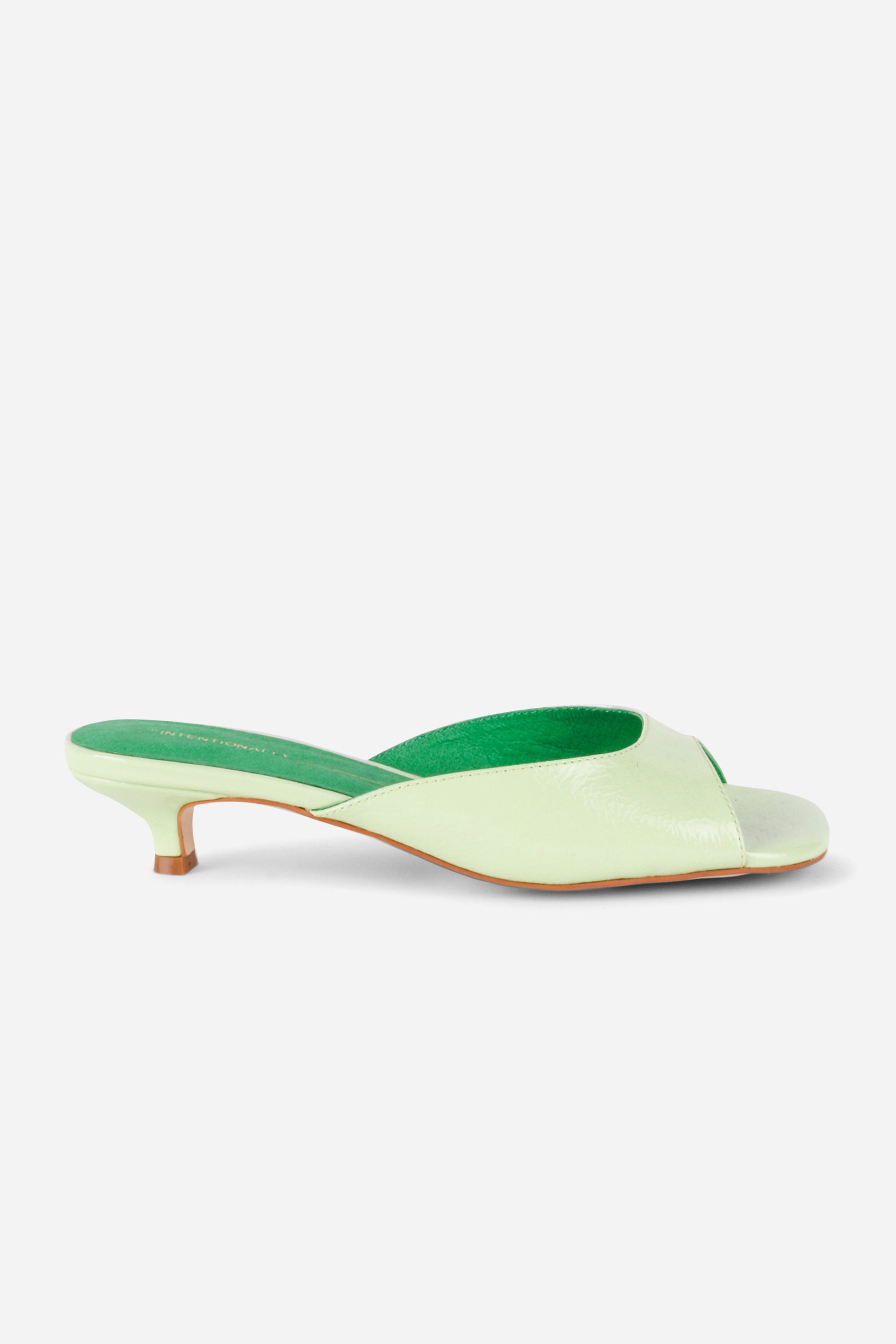 Intentionally Blank CEE KITTEN HEEL MULE