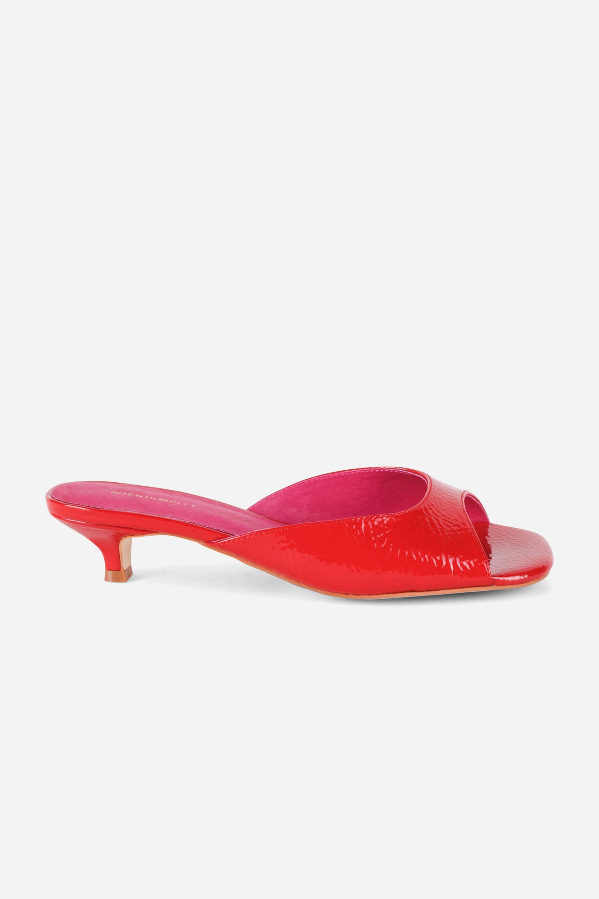 Intentionally Blank CEE KITTEN HEEL MULE