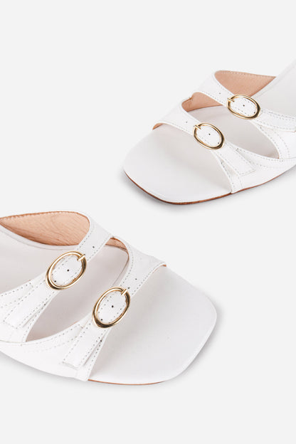 Intentionally Blank LINGO BLOCK HEEL SANDAL