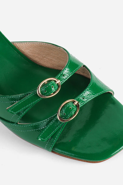 Intentionally Blank LINGO BLOCK HEEL SANDAL