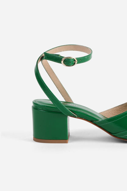 Intentionally Blank LINGO BLOCK HEEL SANDAL
